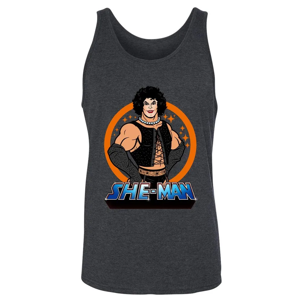 Unisex Jersey Tank - ZD87KSJM - Dark Grey Heather - 6