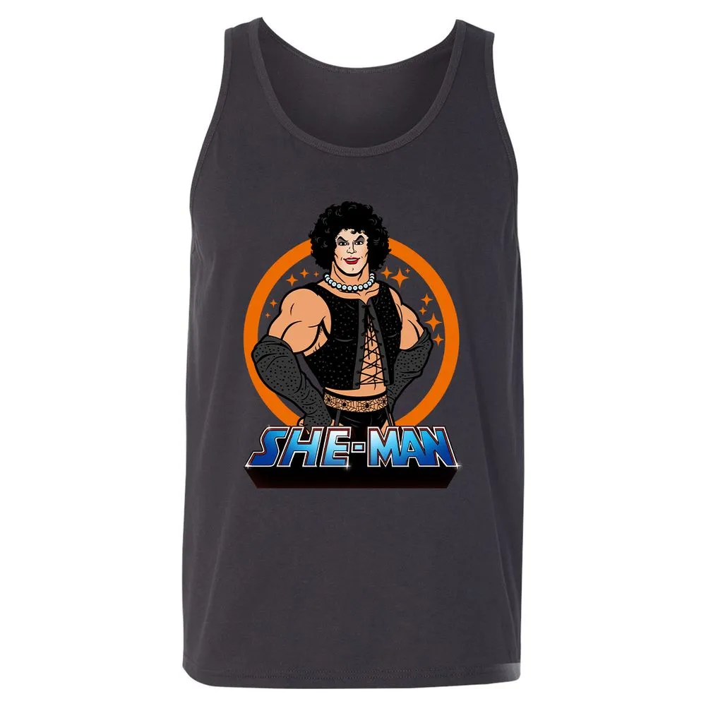 Unisex Jersey Tank - ZD87KSJM - Dark Grey - 7
