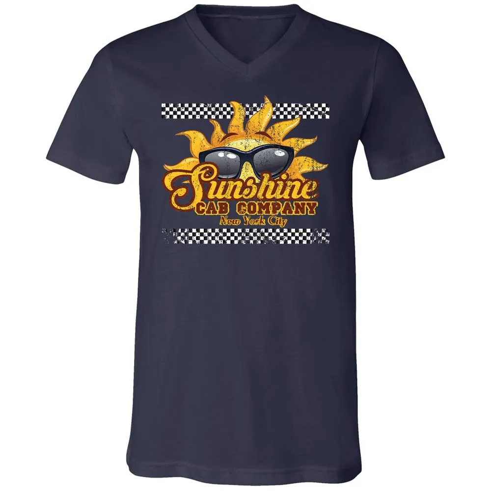 Unisex V-Neck T-Shirt - 1H7GGSHG - Navy - 2