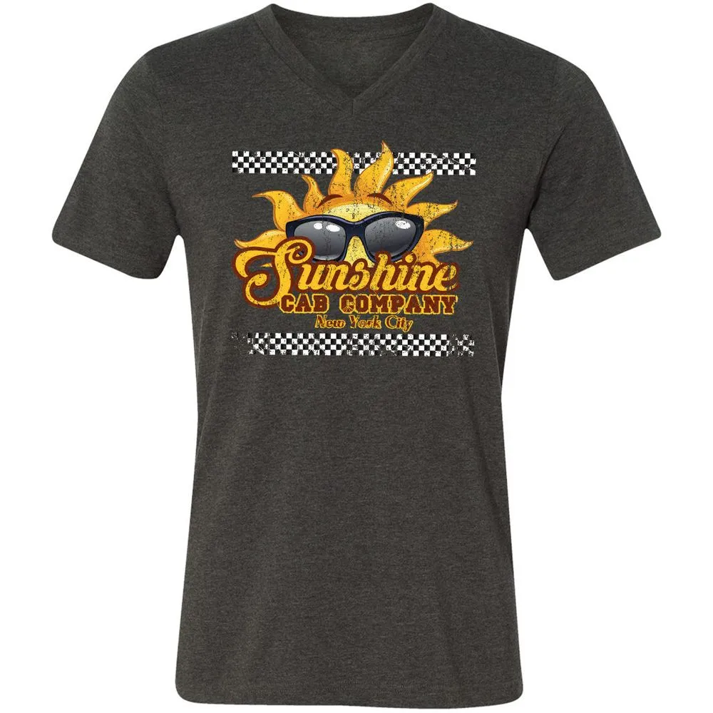 Unisex V-Neck T-Shirt - 1H7GGSHG - Dark Grey Heather - 8