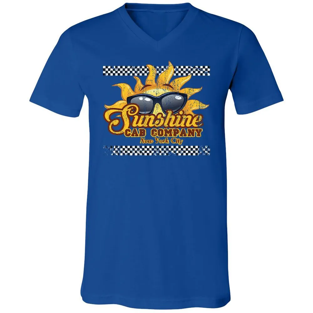 Unisex V-Neck T-Shirt - 1H7GGSHG - True Royal - 4