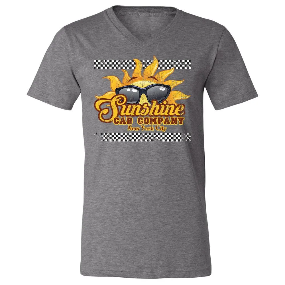 Unisex V-Neck T-Shirt - 1H7GGSHG - Deep Heather - 13