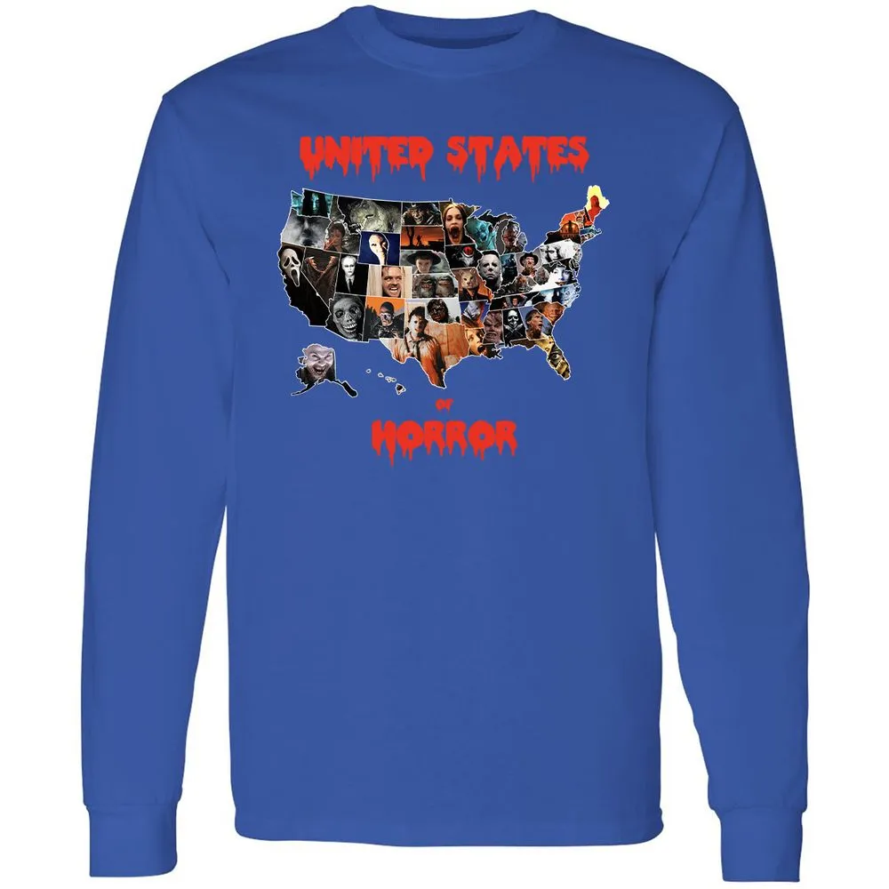 Long Sleeve T-Shirt - BXJ2BKTL - Royal - 8