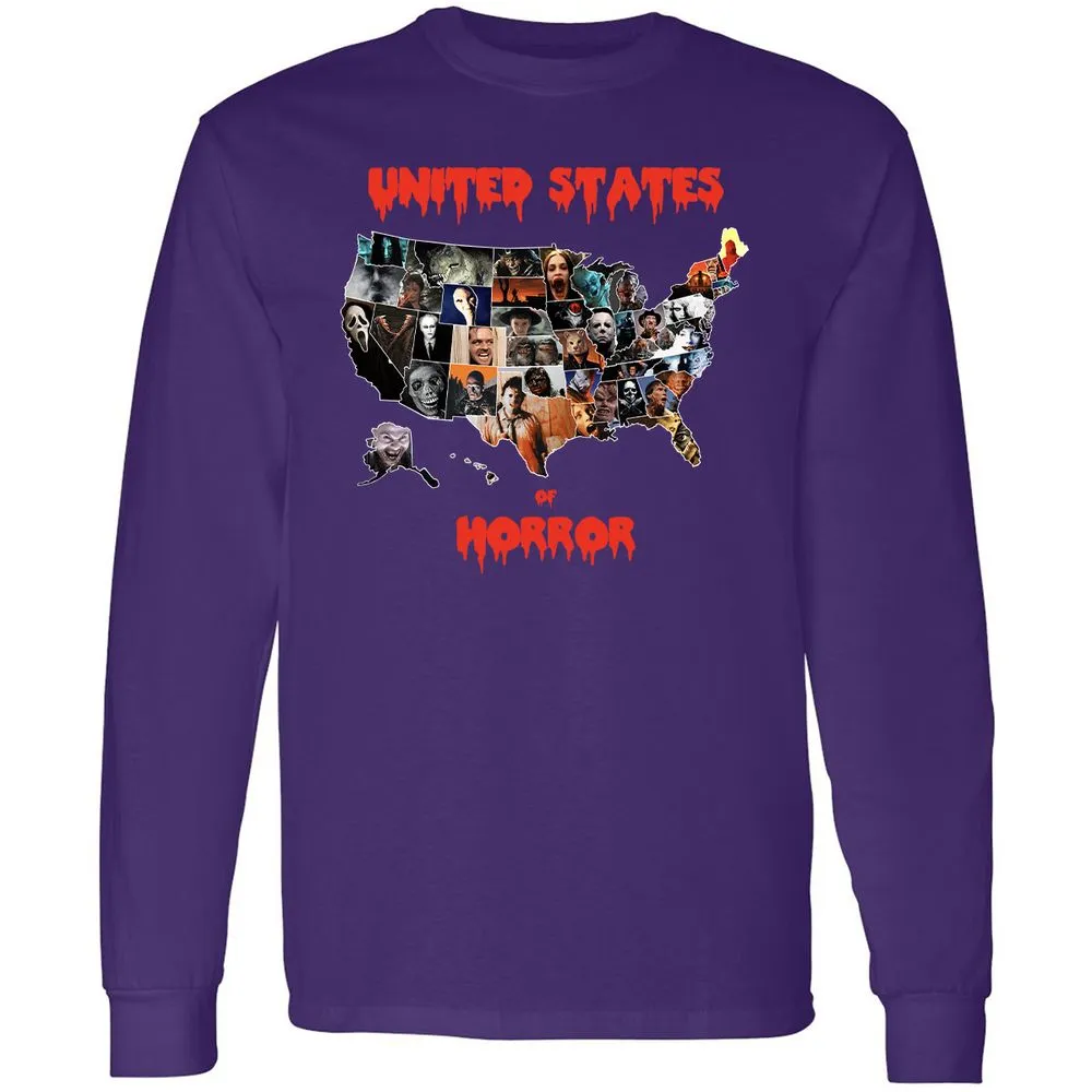 Long Sleeve T-Shirt - BXJ2BKTL - Purple - 13