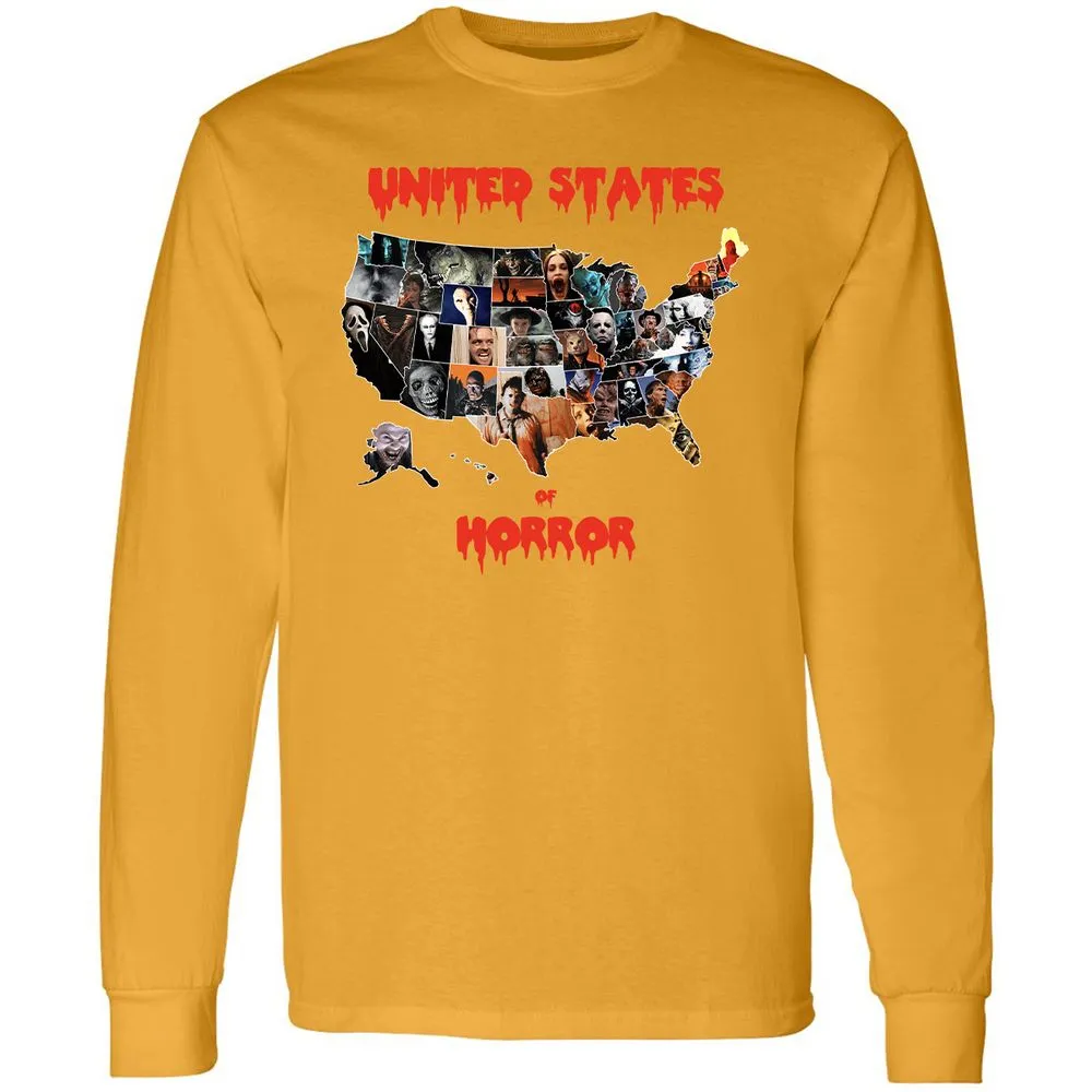 Long Sleeve T-Shirt - BXJ2BKTL - Gold - 9