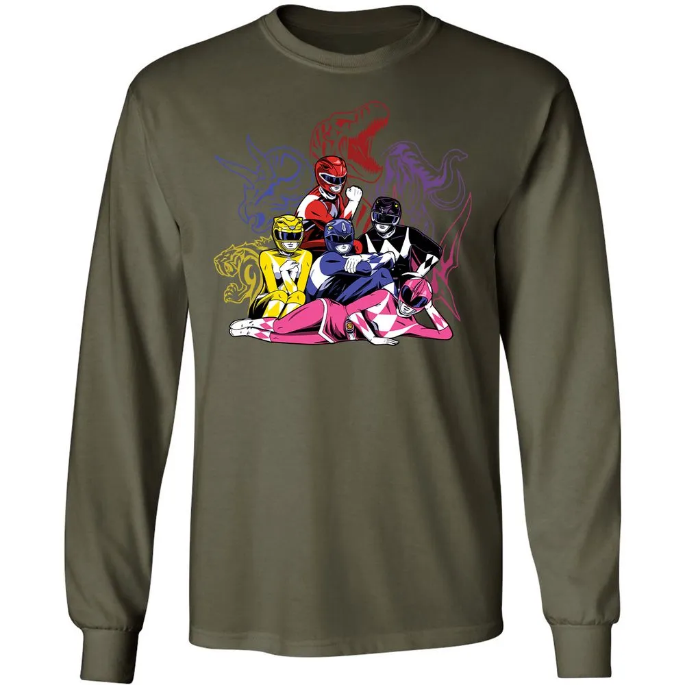 Long Sleeve T-Shirt - 2TAVWQBL - Military Green - 16