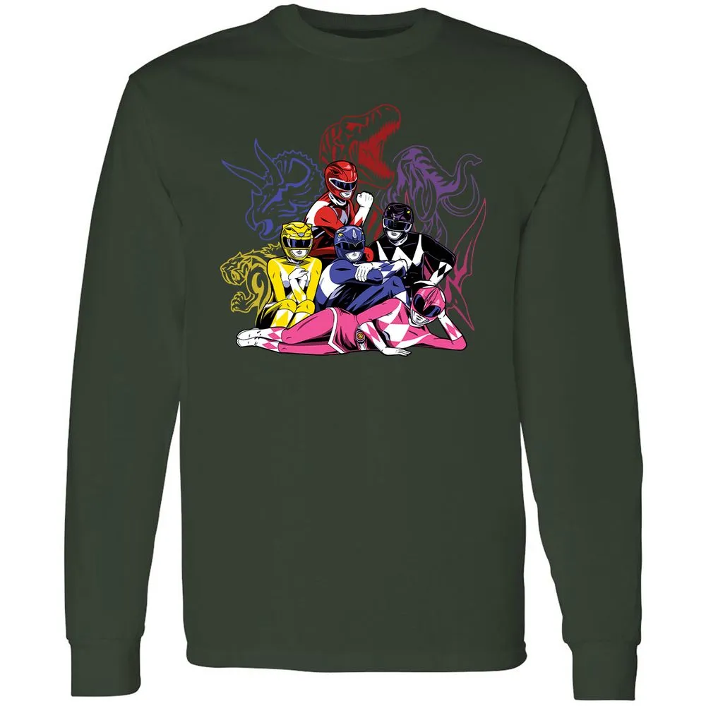 Long Sleeve T-Shirt - 2TAVWQBL - Forest Green - 4