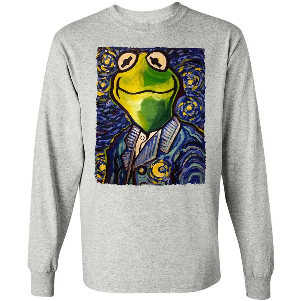 Long Sleeve T-Shirt - DDZKA8VR - Ash - 7