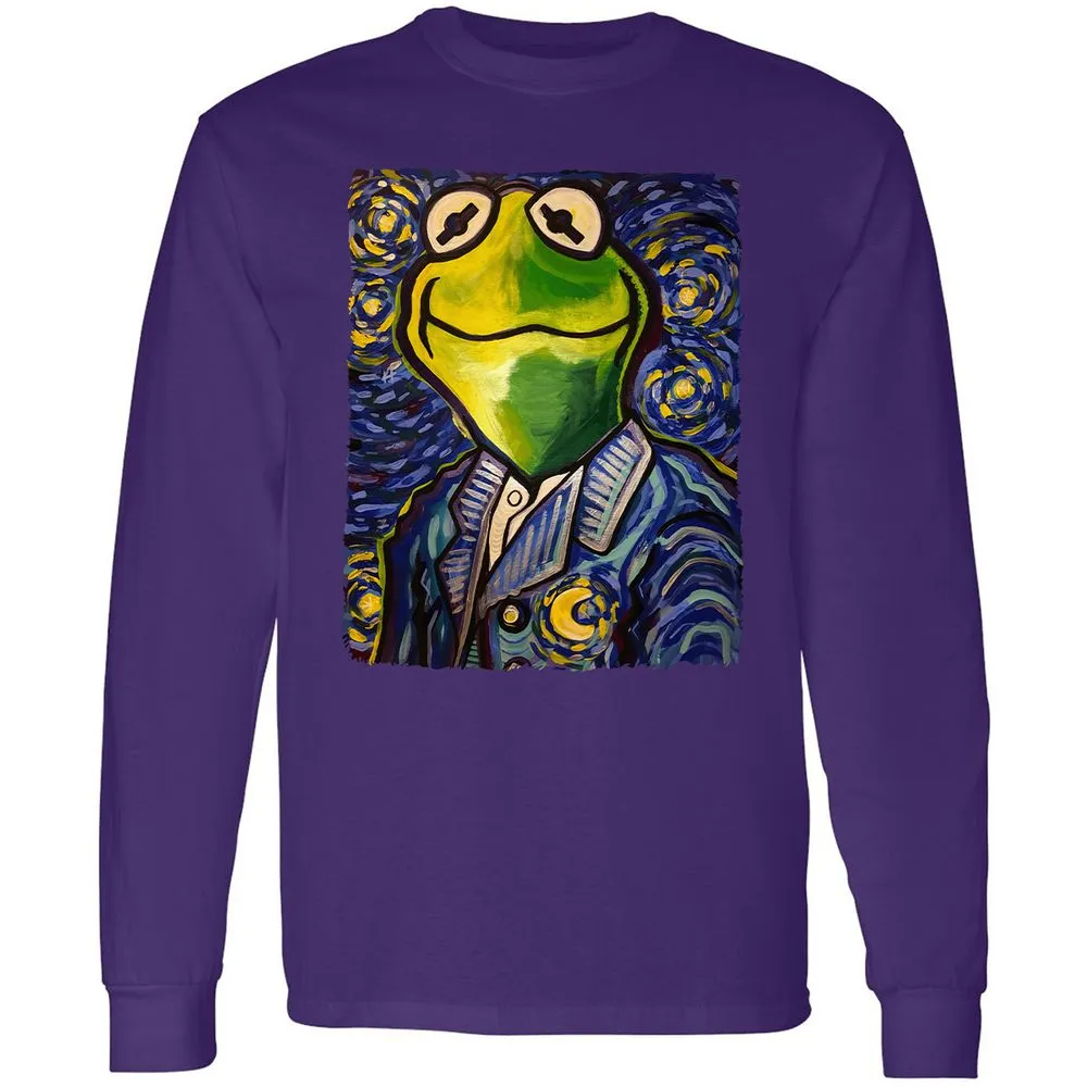 Long Sleeve T-Shirt - DDZKA8VR - Purple - 13