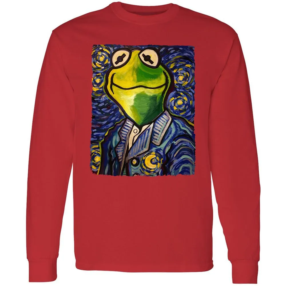 Long Sleeve T-Shirt - DDZKA8VR - Red - 14