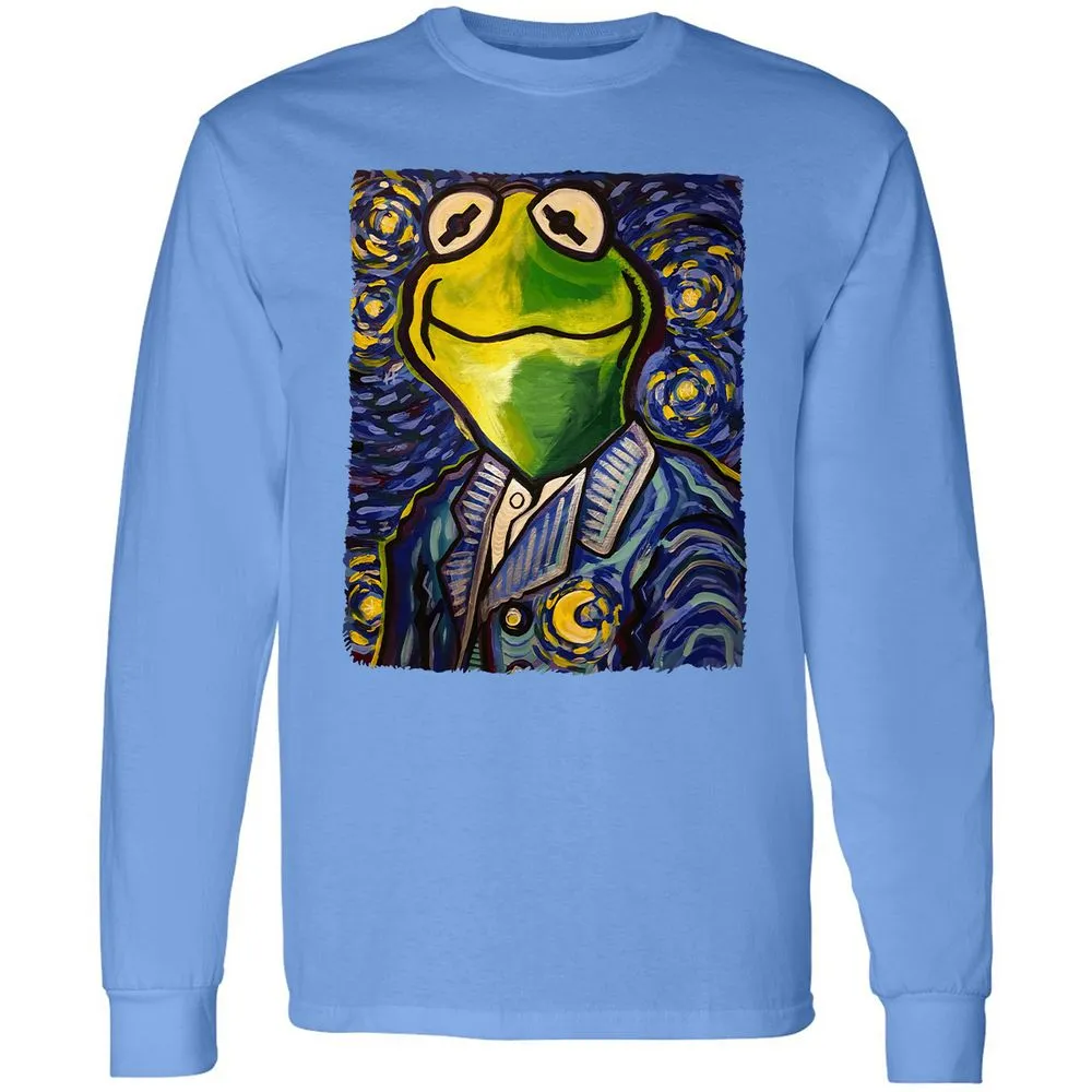 Long Sleeve T-Shirt - DDZKA8VR - Carolina Blue - 12
