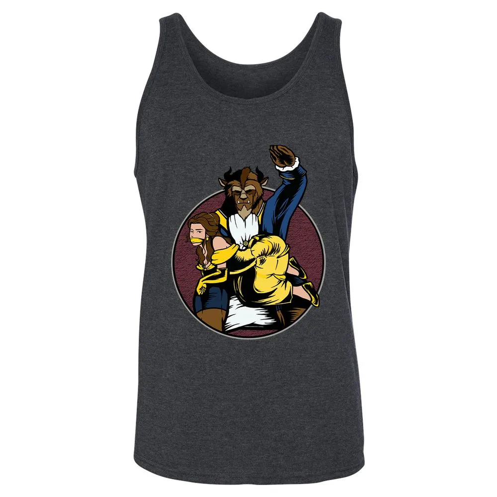 Unisex Jersey Tank - 1NR2UD4E - Dark Grey Heather - 6