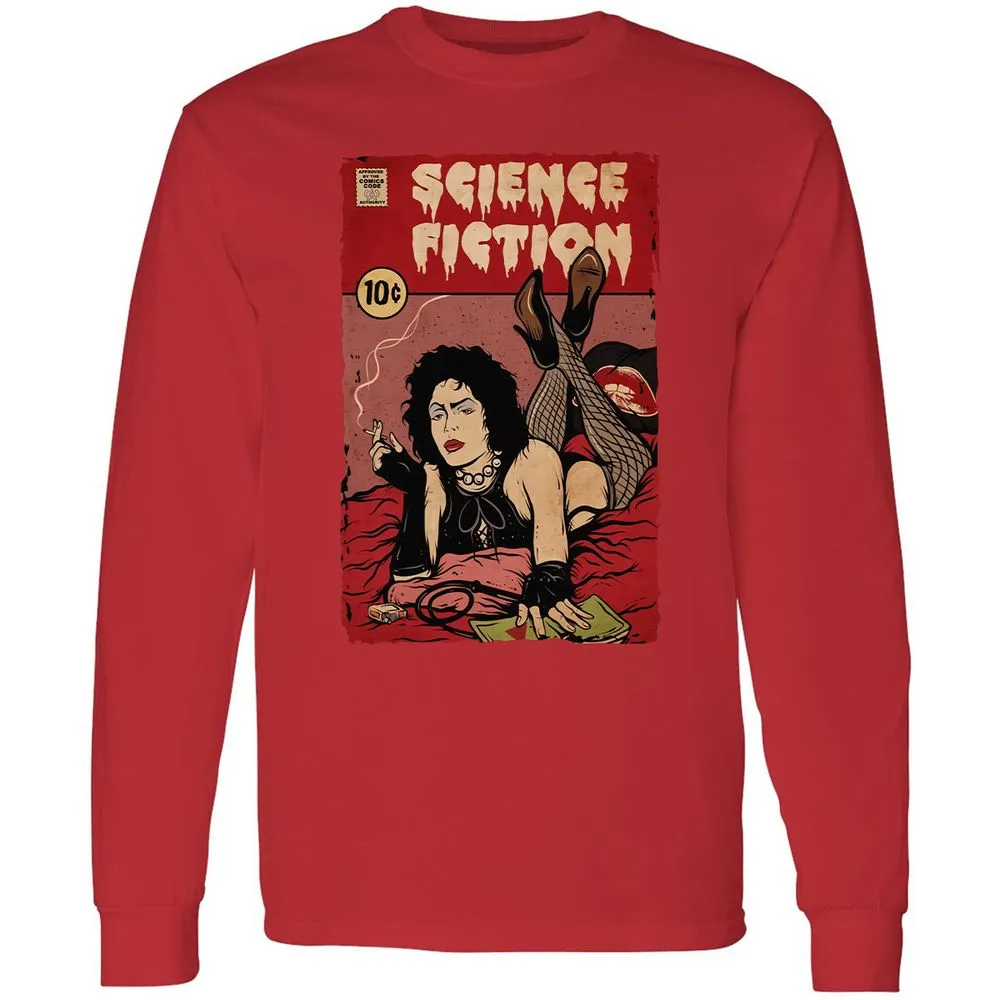 Long Sleeve T-Shirt - 7XFMQPA2 - Red - 14