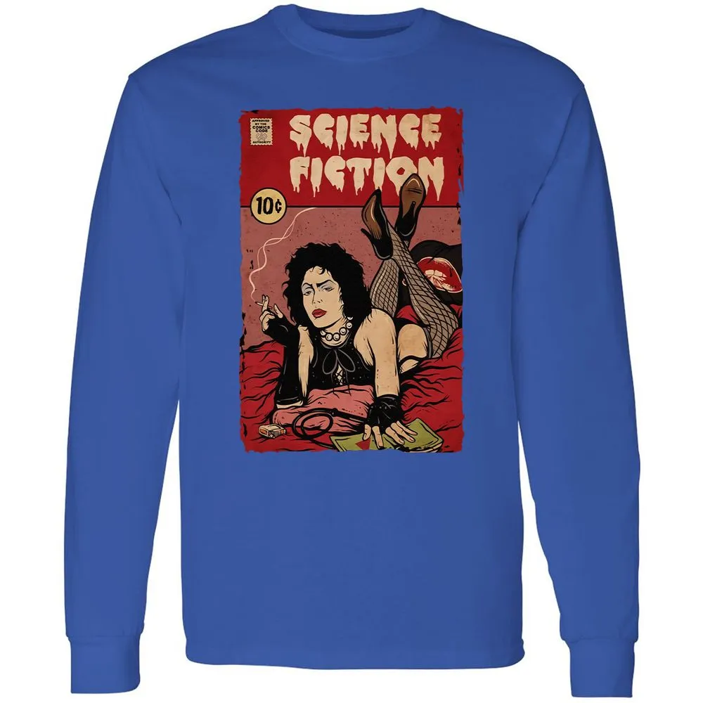 Long Sleeve T-Shirt - 7XFMQPA2 - Royal - 8