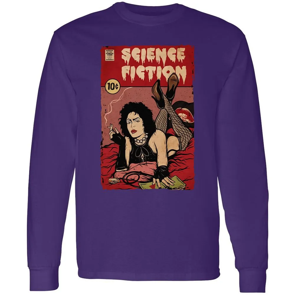 Long Sleeve T-Shirt - 7XFMQPA2 - Purple - 13