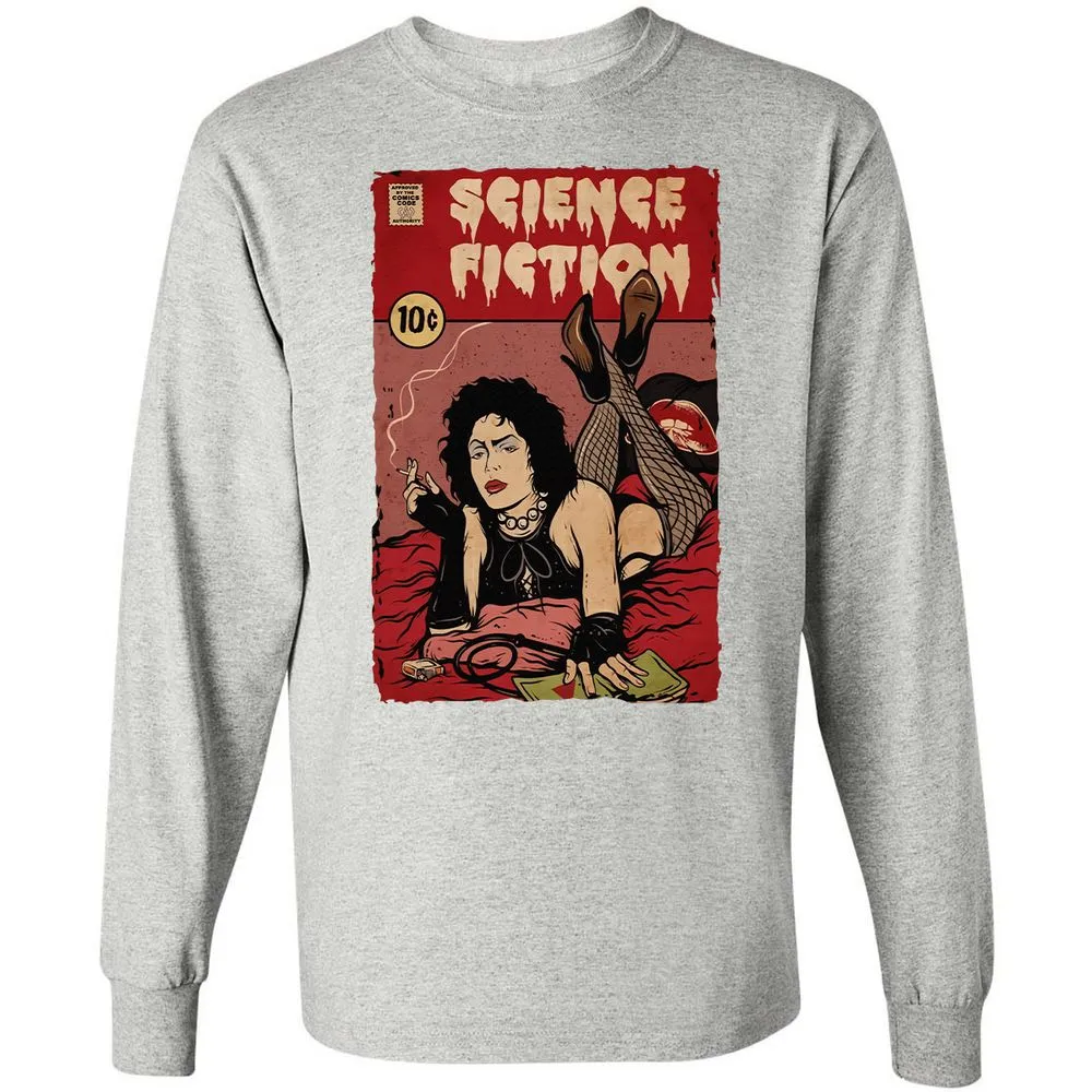Long Sleeve T-Shirt - 7XFMQPA2 - Ash - 7