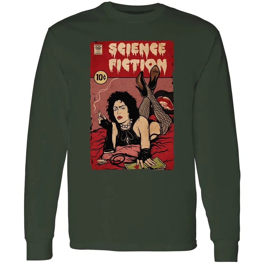 Long Sleeve T-Shirt - 7XFMQPA2 - Forest Green - 4