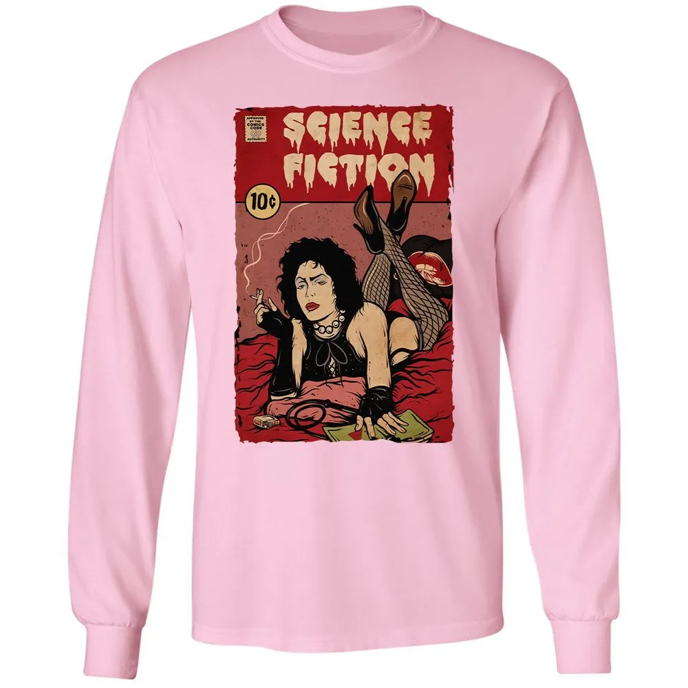 Long Sleeve T-Shirt - 7XFMQPA2 - Light Pink - 3