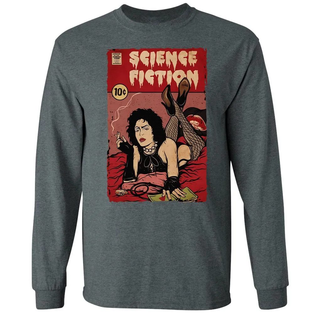 Long Sleeve T-Shirt - 7XFMQPA2 - Dark Heather - 15