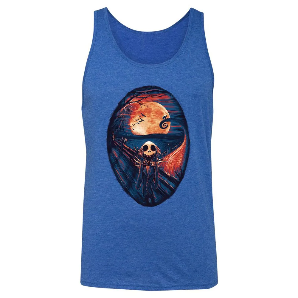 Unisex Jersey Tank - LTS3PYEN - True Royal Triblend - 12