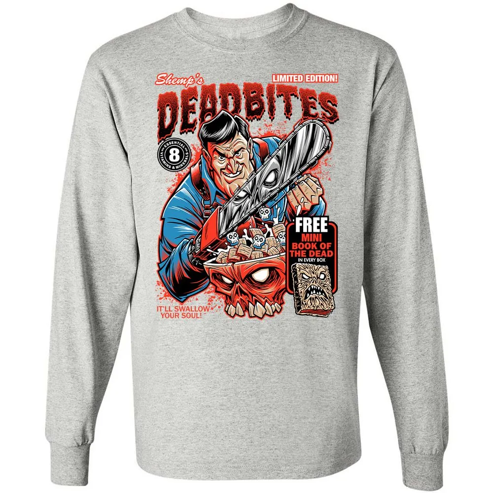 Long Sleeve T-Shirt - 1PSD3AKW - Ash - 7