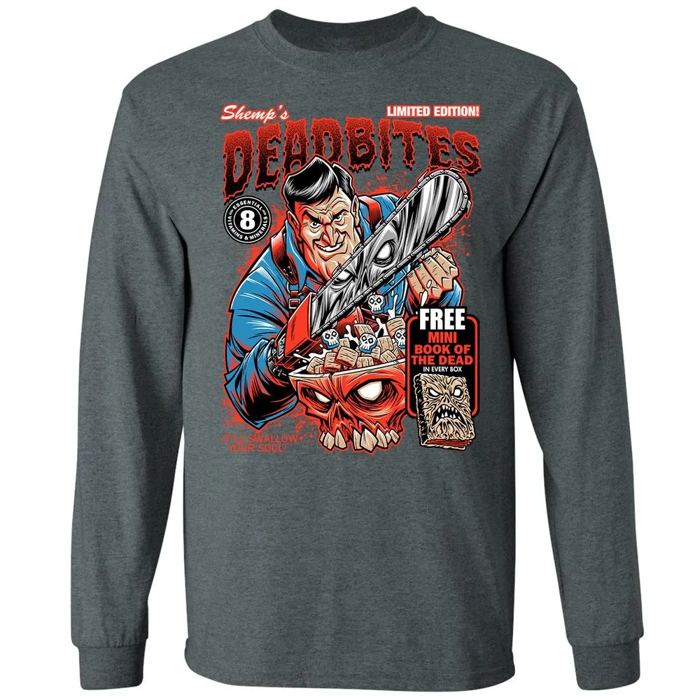 Long Sleeve T-Shirt - 1PSD3AKW - Dark Heather - 15