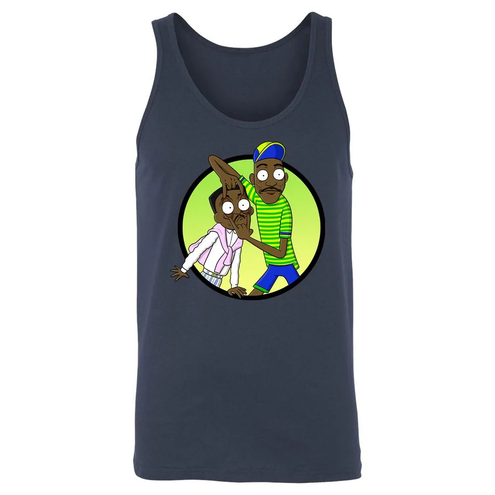 Unisex Jersey Tank - UY8HKBV5 - Navy - 2