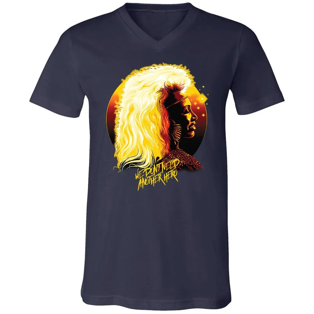 Unisex V-Neck T-Shirt - NJUGH2AF - Navy - 2