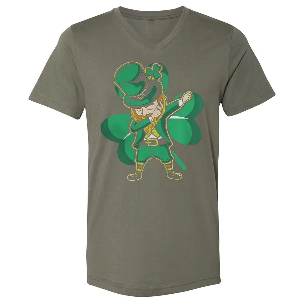 Unisex V-Neck T-Shirt - TC7FTDDD - Military Green - 10
