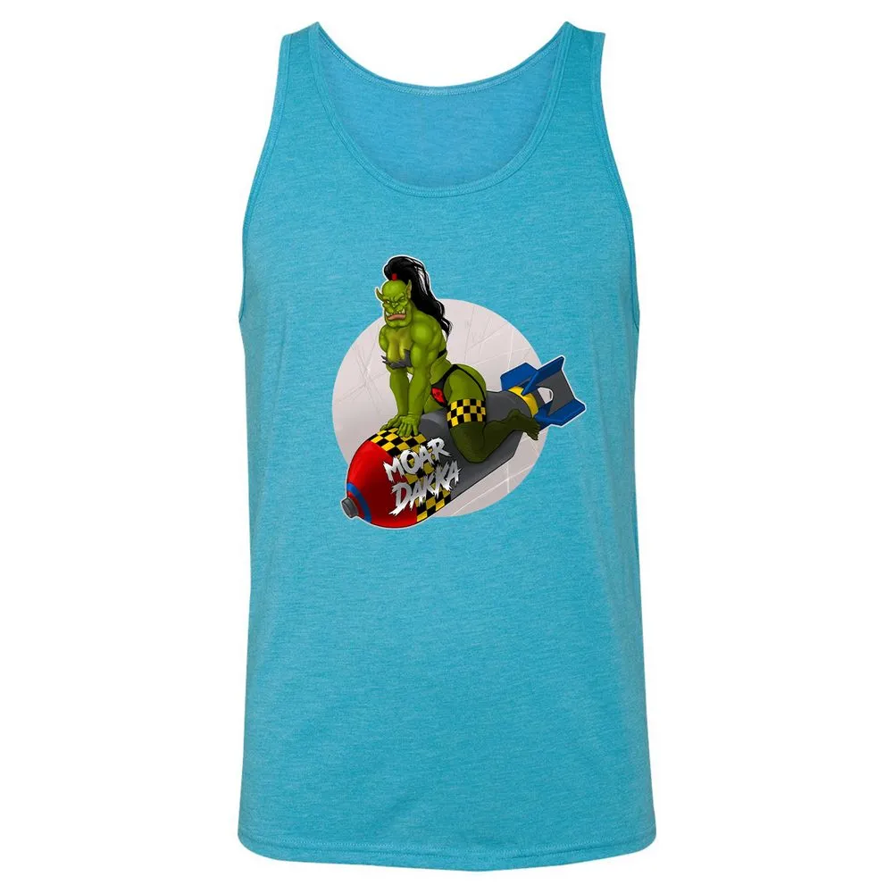 Unisex Jersey Tank - CC4ALWEN - Aqua Triblend - 3