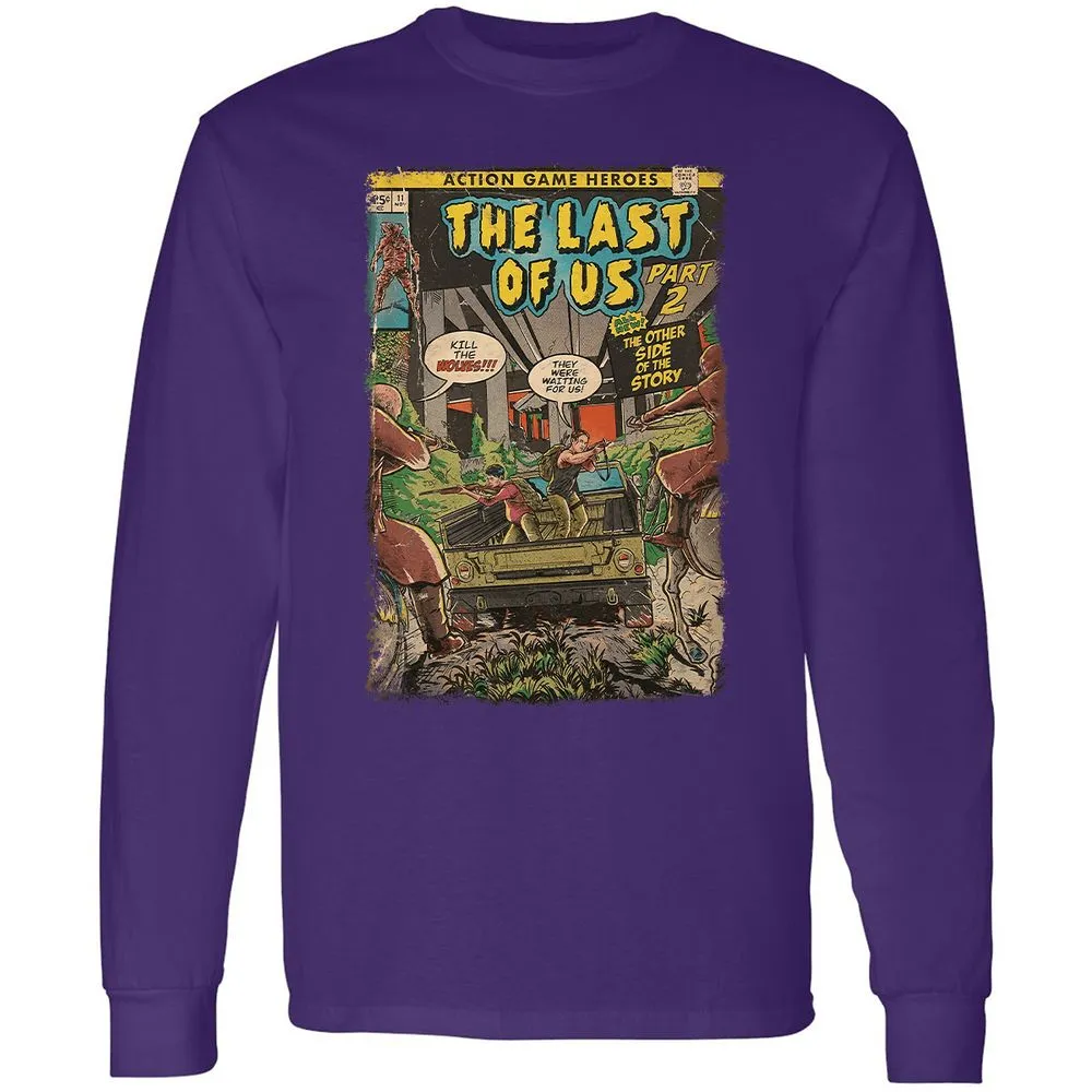 Long Sleeve T-Shirt - DQ8263X4 - Purple - 13