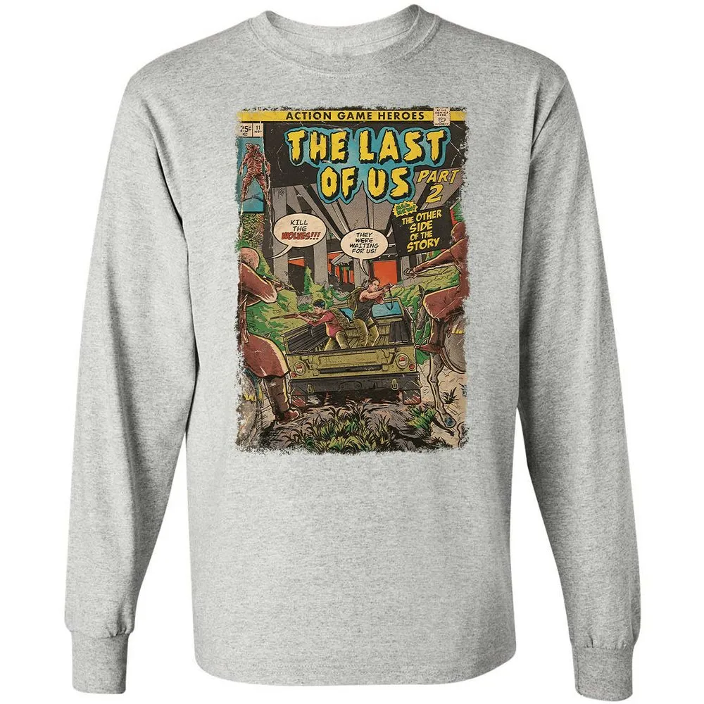 Long Sleeve T-Shirt - DQ8263X4 - Ash - 7
