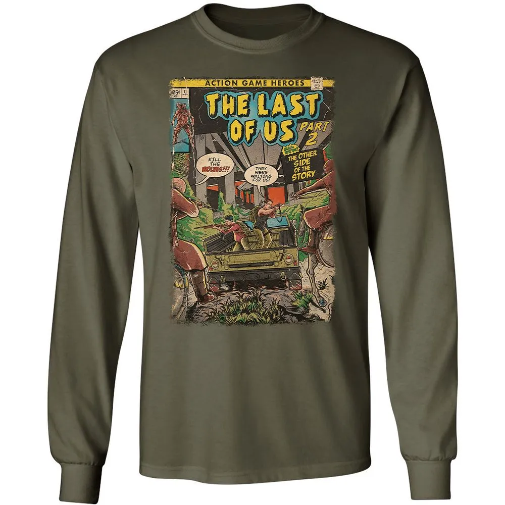 Long Sleeve T-Shirt - DQ8263X4 - Military Green - 16