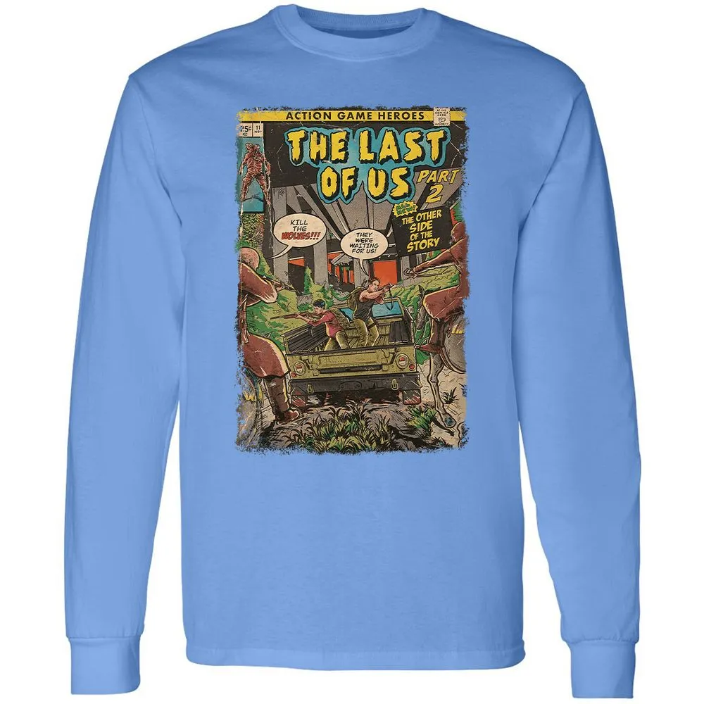 Long Sleeve T-Shirt - DQ8263X4 - Carolina Blue - 12