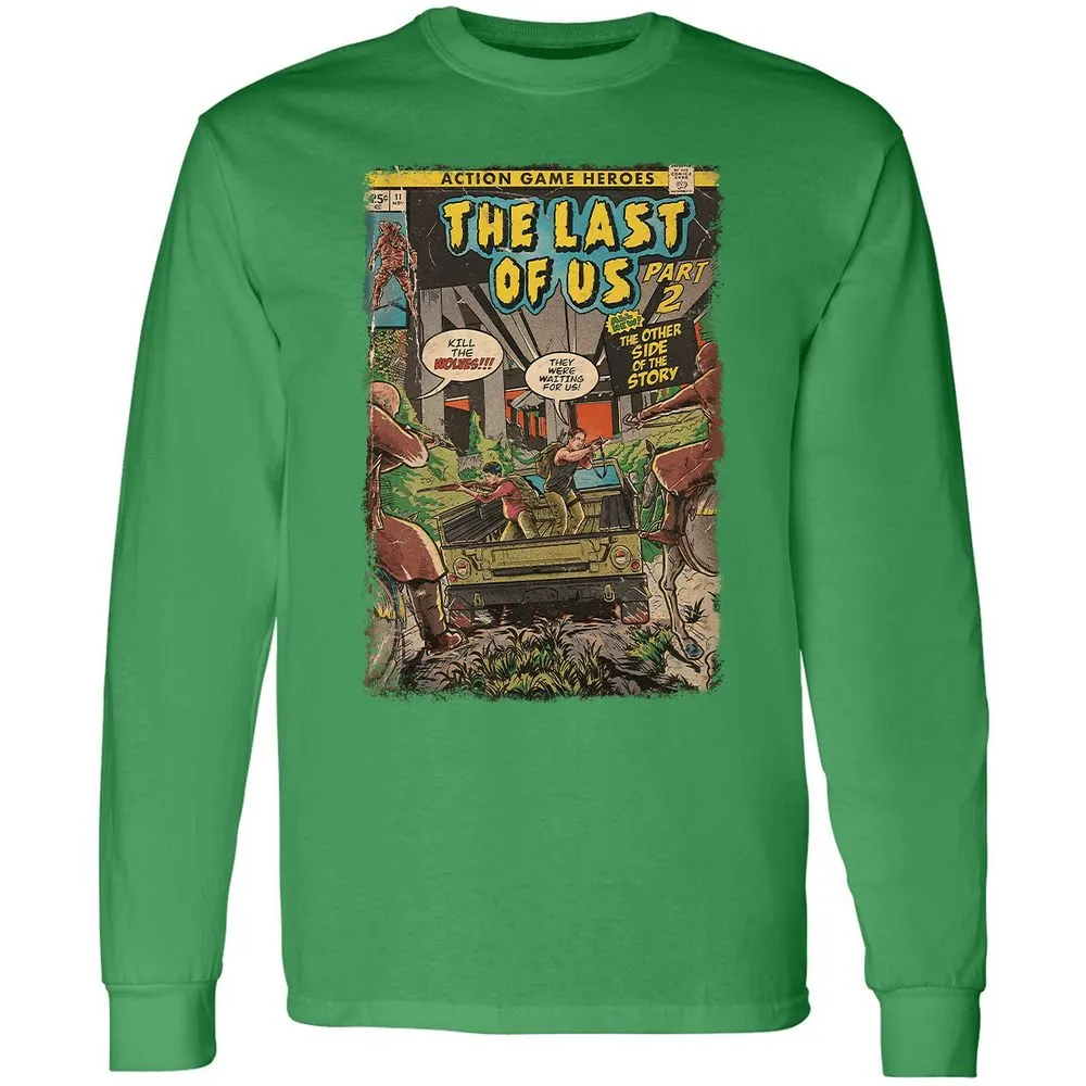 Long Sleeve T-Shirt - DQ8263X4 - Irish Green - 10