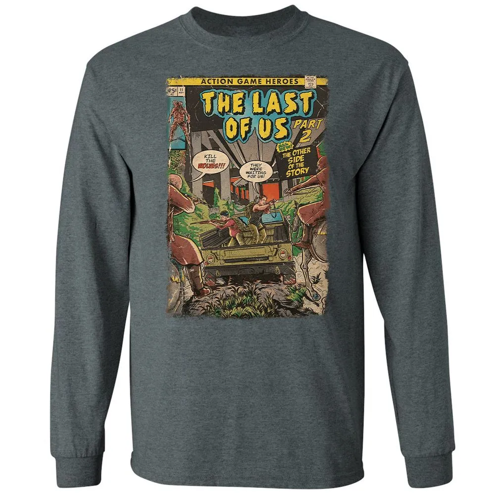 Long Sleeve T-Shirt - DQ8263X4 - Dark Heather - 15