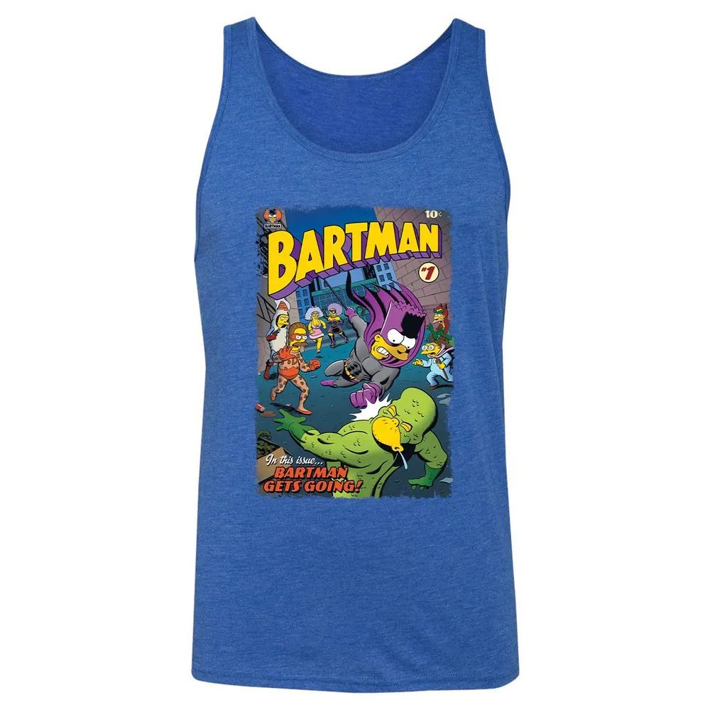 Unisex Jersey Tank - 5AT74CNE - True Royal Triblend - 12