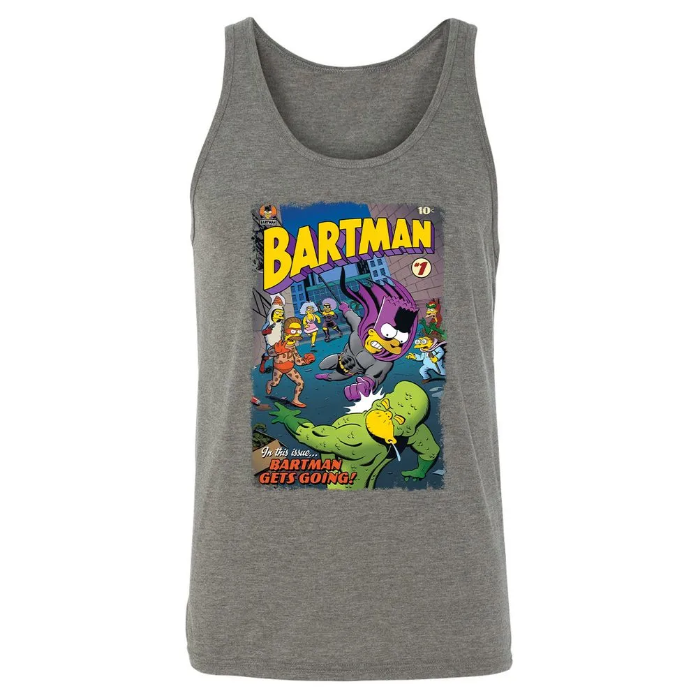 Unisex Jersey Tank - 5AT74CNE - Grey Triblend - 8
