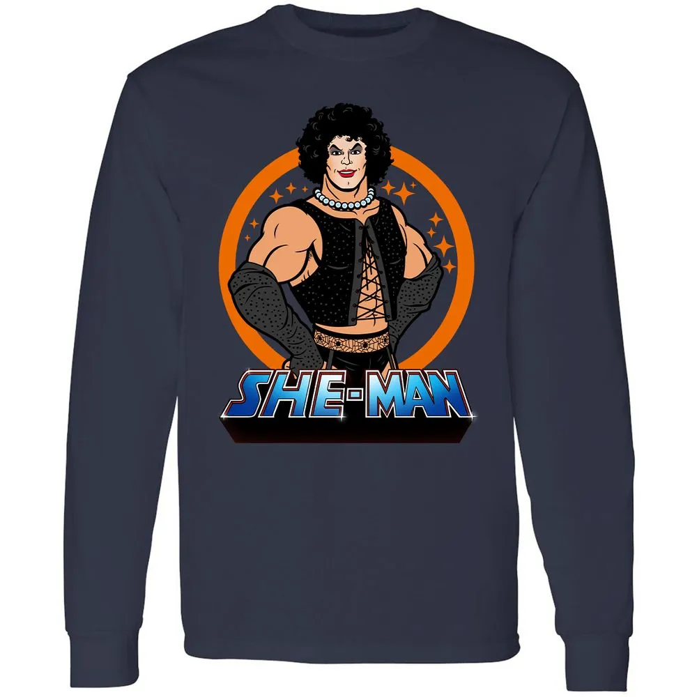 Long Sleeve T-Shirt - W15UHS7N - Navy - 2