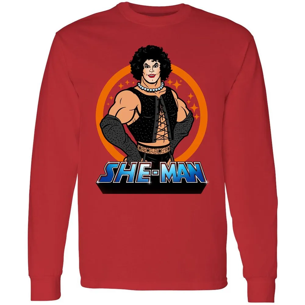 Long Sleeve T-Shirt - W15UHS7N - Red - 14
