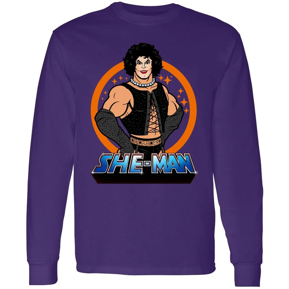 Long Sleeve T-Shirt - W15UHS7N - Purple - 13