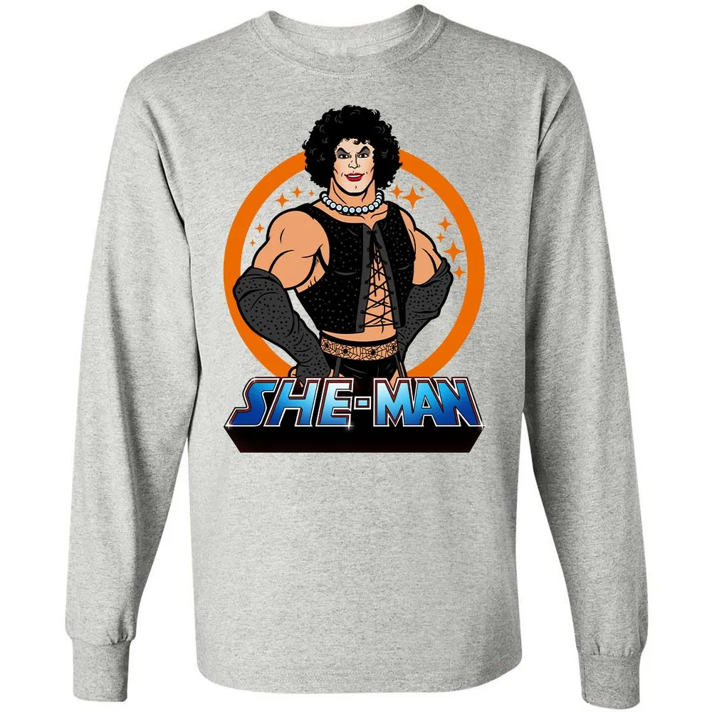Long Sleeve T-Shirt - W15UHS7N - Ash - 7