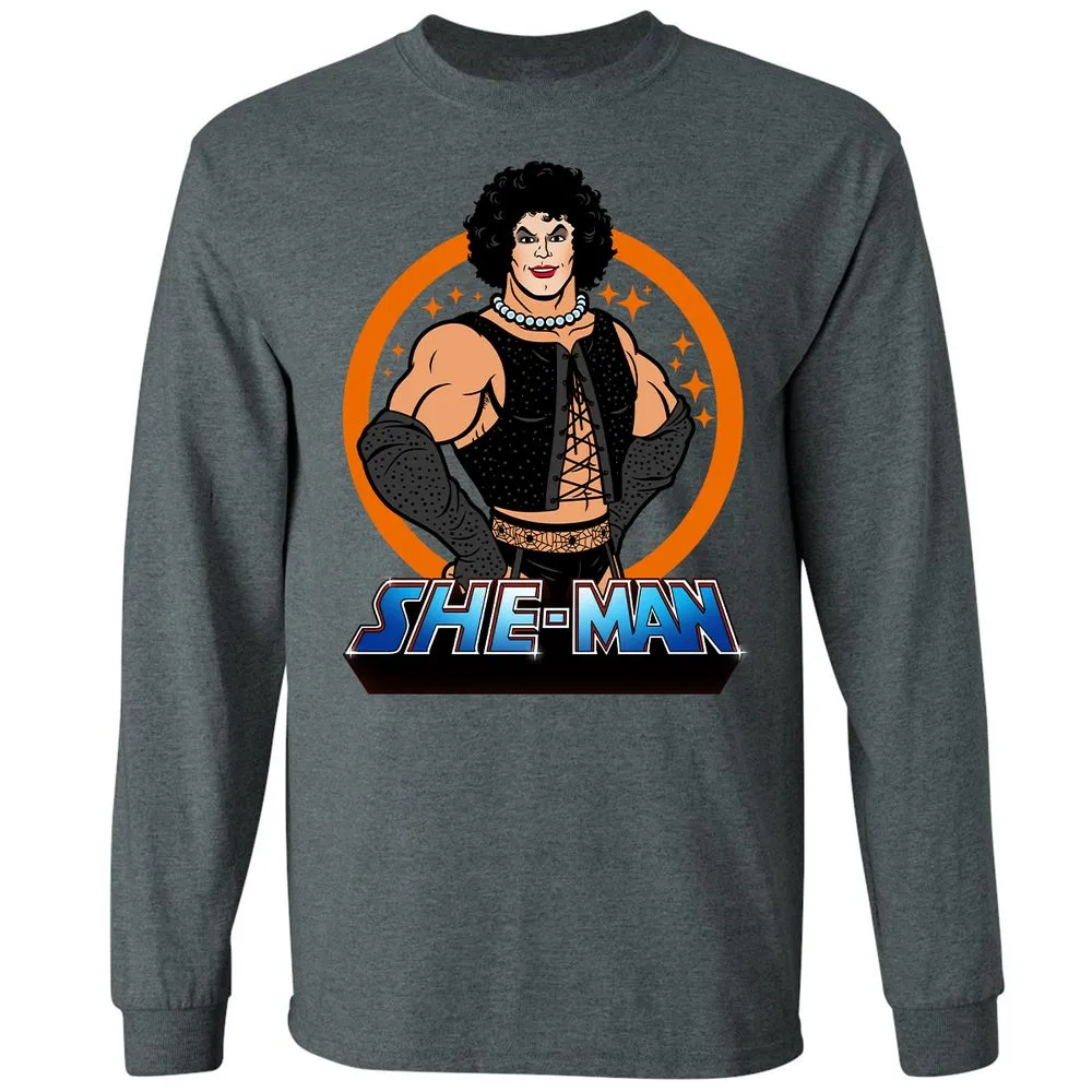 Long Sleeve T-Shirt - W15UHS7N - Dark Heather - 15
