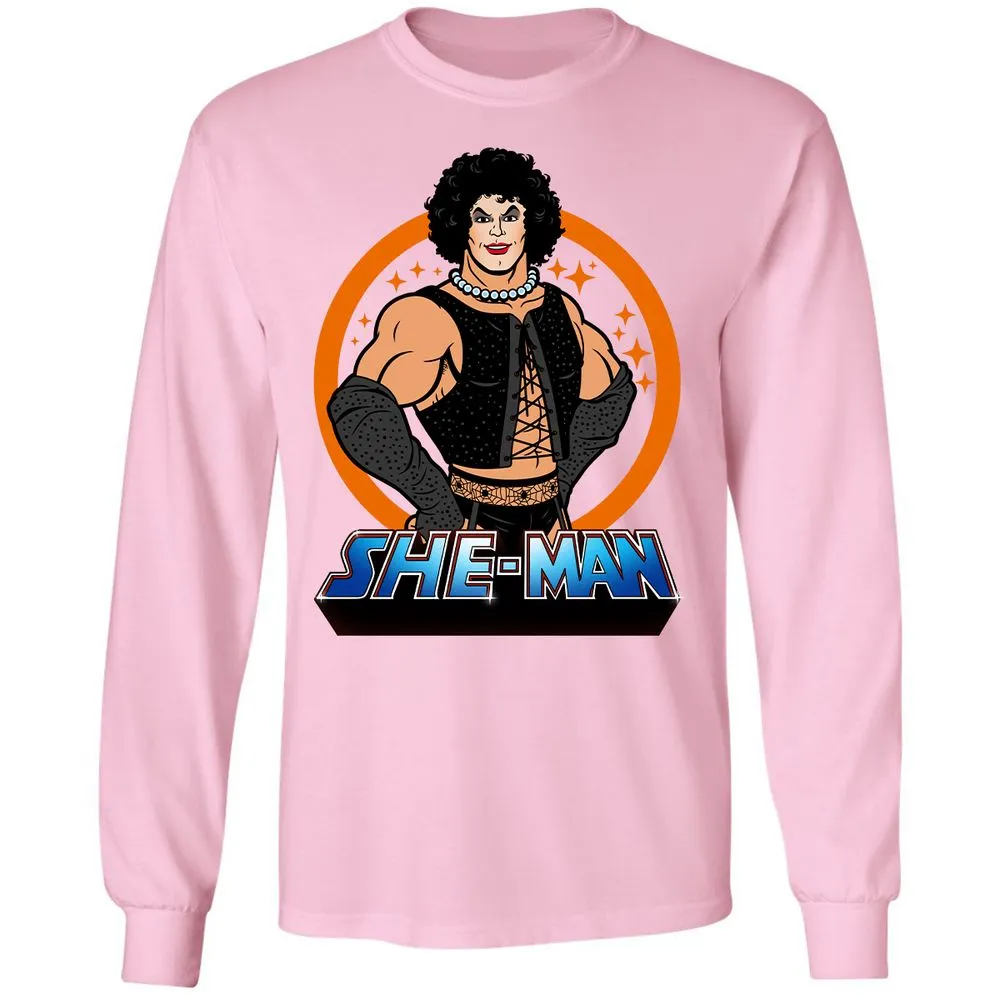 Long Sleeve T-Shirt - W15UHS7N - Light Pink - 3