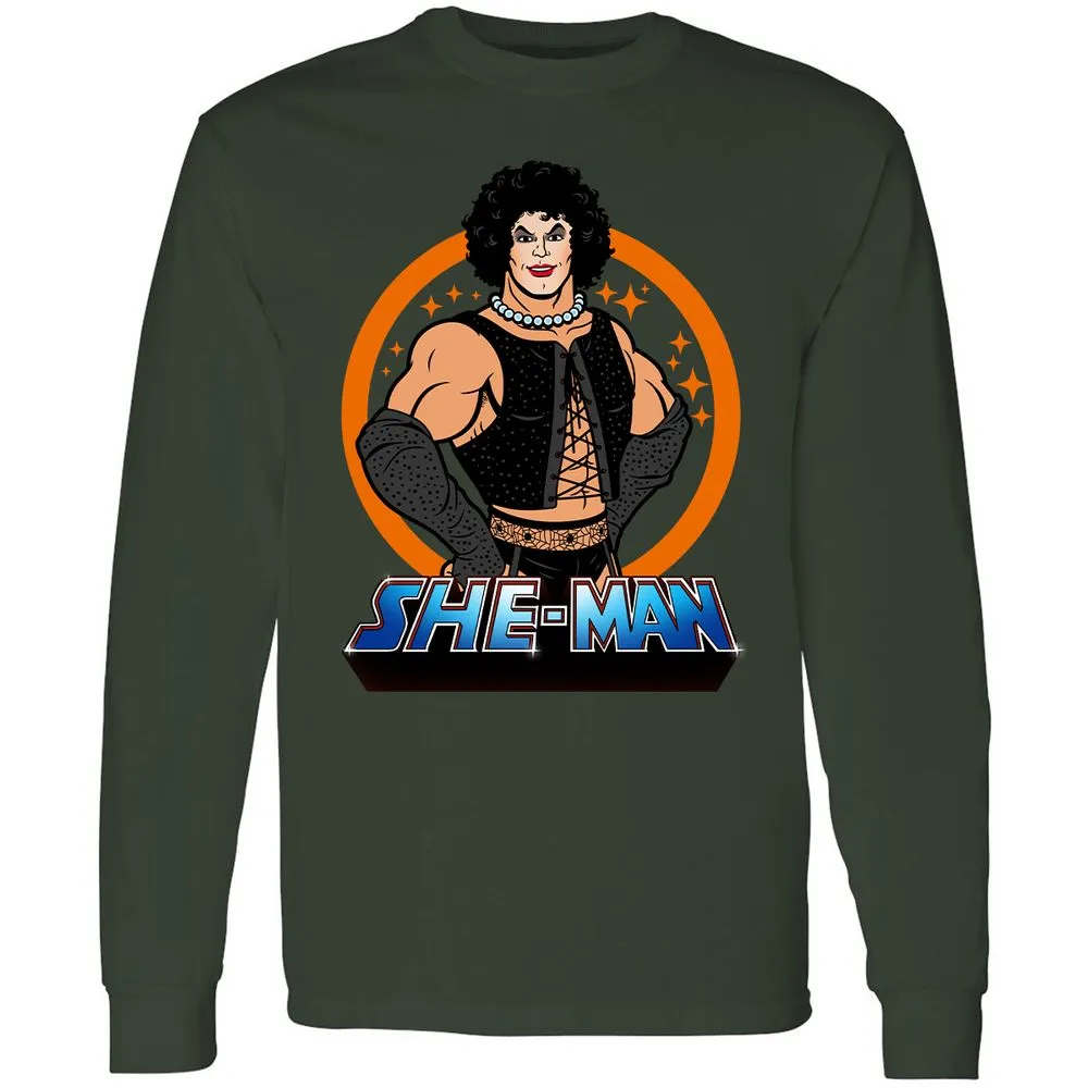 Long Sleeve T-Shirt - W15UHS7N - Forest Green - 4