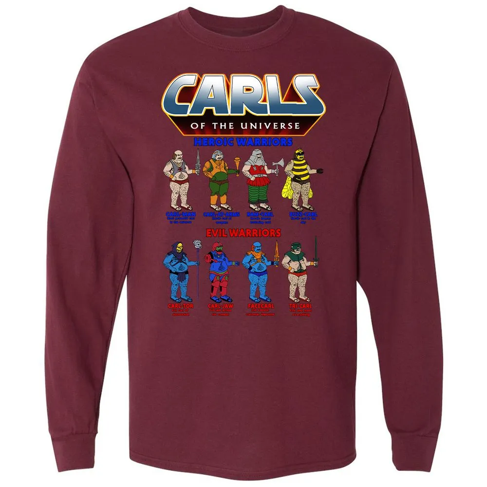 Long Sleeve T-Shirt - GAJ4UYEA - Maroon - 11