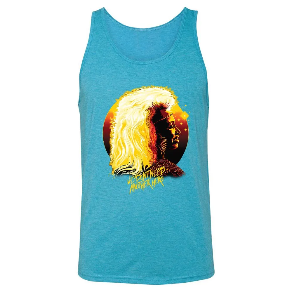 Unisex Jersey Tank - 911THCSQ - Aqua Triblend - 3