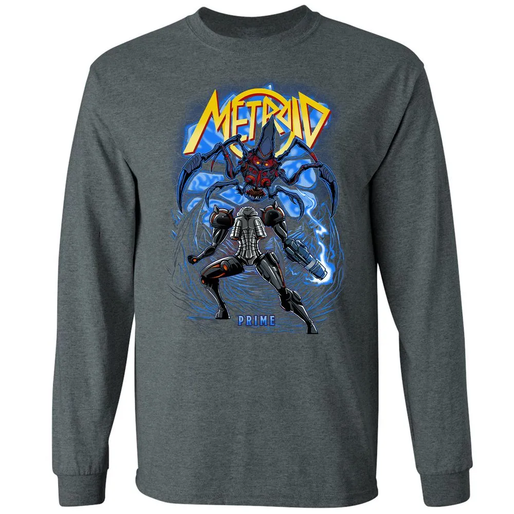 Long Sleeve T-Shirt - 9XA8TAZP - Dark Heather - 15