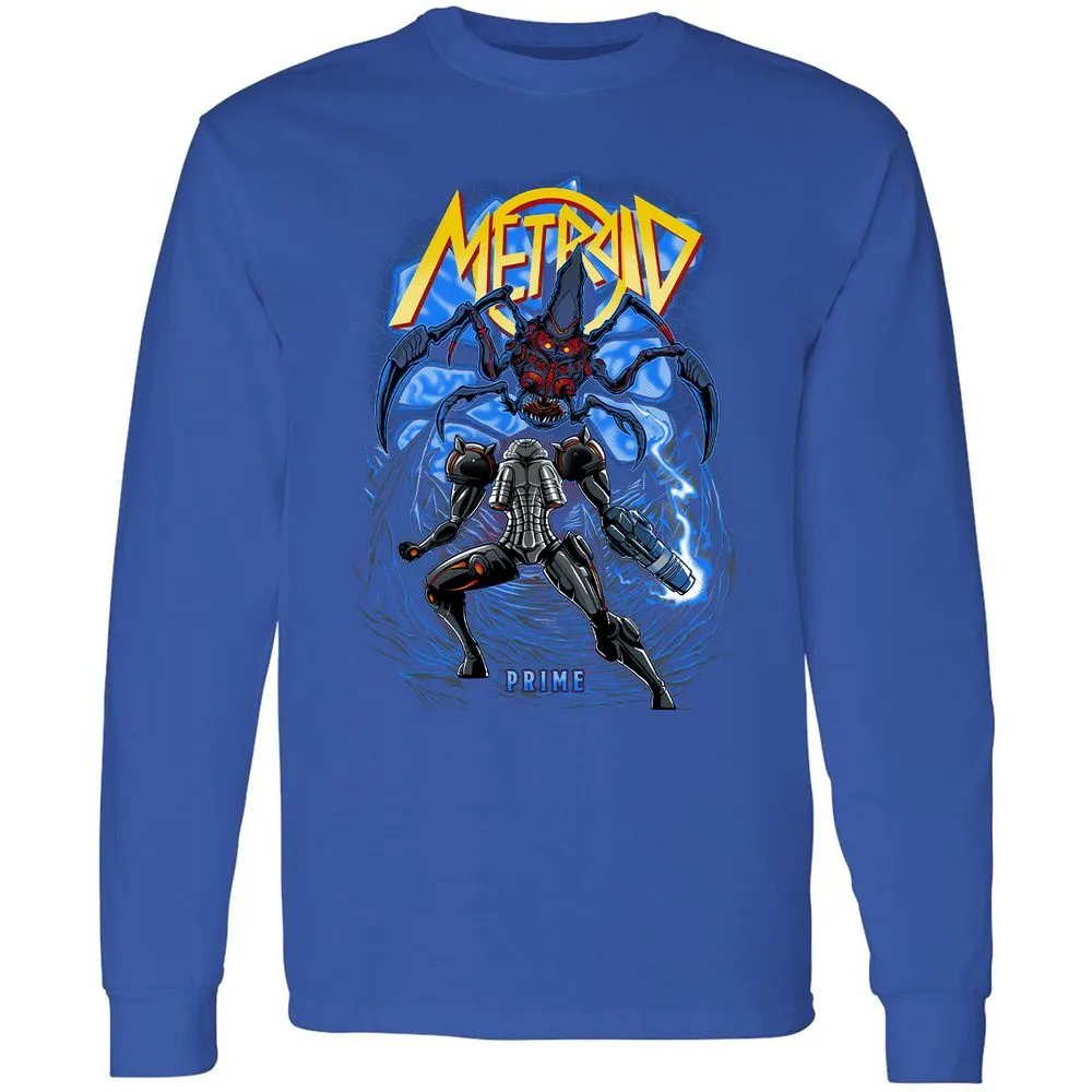 Long Sleeve T-Shirt - 9XA8TAZP - Royal - 8