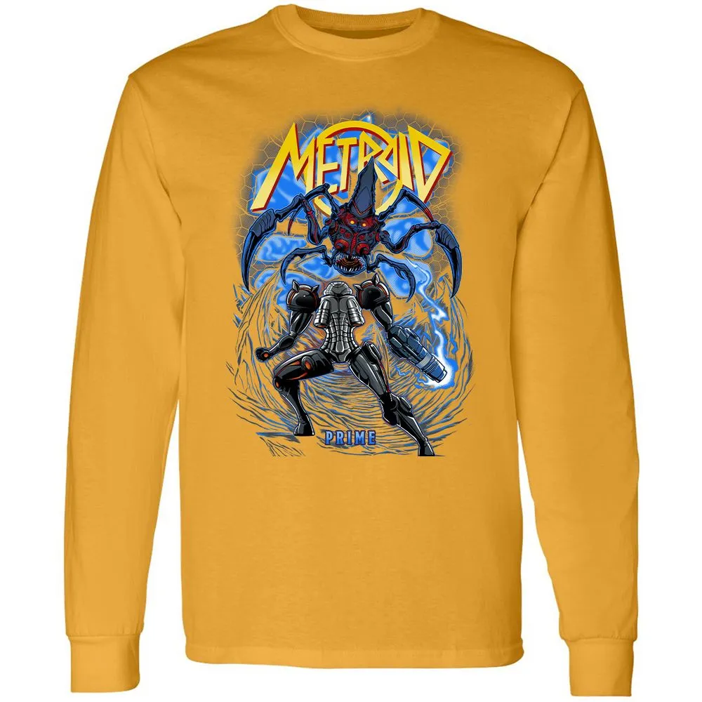 Long Sleeve T-Shirt - 9XA8TAZP - Gold - 9